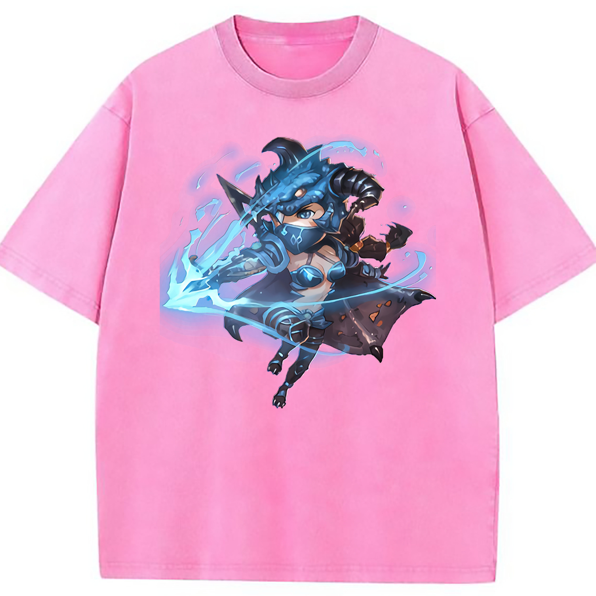 （画像用） リーグ・オブ・レジェンド League of Legends LOL 綿100% ヴィンテージ風 半袖Tシャツ（フロントプリント）